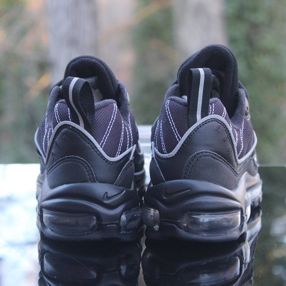 Nike Air Max 98 Black Grey Size 7Y - Picture 9 of 12